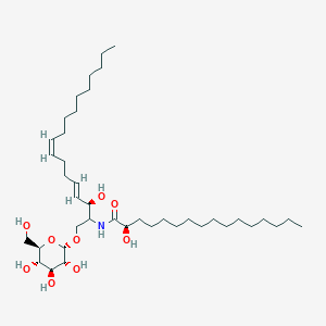 molecular formula C40H75NO9 B220227 Soyacerebroside II CAS No. 115074-93-6