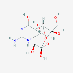 molecular formula C11H17N3O8 B220239 6-Epitetrodotoxin CAS No. 112318-40-8