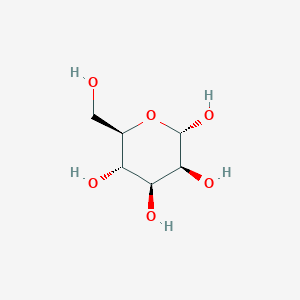 molecular formula C6H12O6 B022025 α-D-甘露糖 CAS No. 101357-07-7