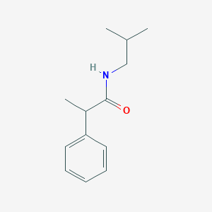 molecular formula C13H19NO B220283 N-isobutyl-2-phenylpropanamide 
