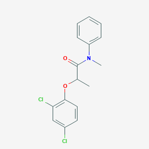 molecular formula C16H15Cl2NO2 B220344 2-(2,4-dichlorophenoxy)-N-methyl-N-phenylpropanamide 