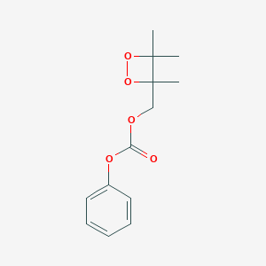 B022044 Phenyl (3,4,4-trimethyldioxetan-3-yl)methyl carbonate CAS No. 109123-69-5