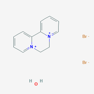 molecular formula C12H14Br2N2O B022050 二溴双季铵 CAS No. 85-00-7