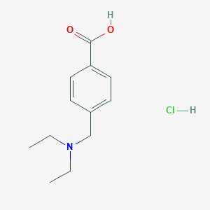 B022052 4-((Diethylamino)methyl)benzoic acid hydrochloride CAS No. 106261-54-5
