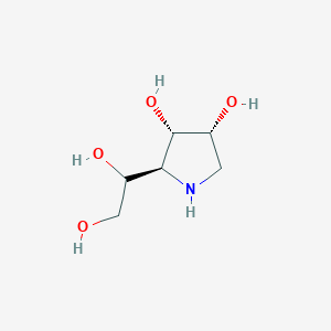 molecular formula C8H4F3NO4 B220598 1,4-Dideoxy-1,4-iminoallitol CAS No. 120576-71-8