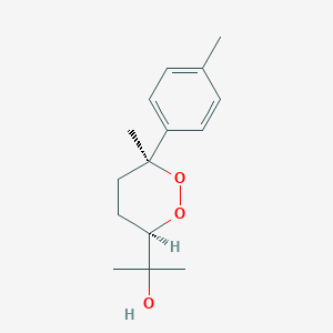 molecular formula C7H6F3NO B220689 映扎素 C，(3R-顺式)- CAS No. 121067-52-5