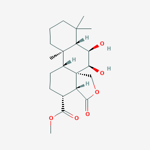 molecular formula C21H32O6 B022071 Dendrillol 4 CAS No. 106009-83-0