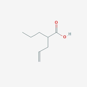 molecular formula C8H14O2 B022072 2-丙基-4-戊烯酸 CAS No. 1575-72-0