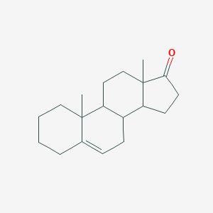 molecular formula C19H28O B022085 10,13-Dimethyl-1,2,3,4,7,8,9,11,12,14,15,16-dodecahydrocyclopenta[a]phenanthren-17-one CAS No. 25824-80-0