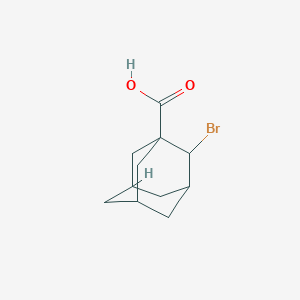 molecular formula C11H15BrO2 B220907 2-Bromo-1-adamantanecarboxylic acid 