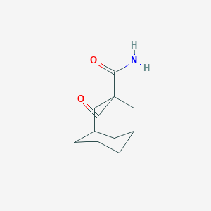 molecular formula C11H15NO2 B220918 2-Oxoadamantane-1-carboxamide 