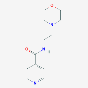 molecular formula C12H17N3O2 B220948 N-(2-Morpholin-4-yl-ethyl)-isonicotinamide 