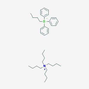 molecular formula C38H60BN B220969 Tetrabutylammonium butyltriphenylborate CAS No. 120307-06-4