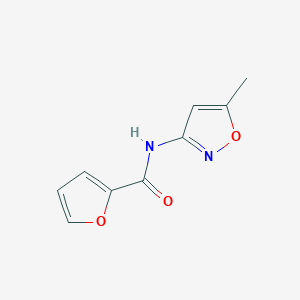 molecular formula C9H8N2O3 B221003 N-(5-methyl-1,2-oxazol-3-yl)furan-2-carboxamide 