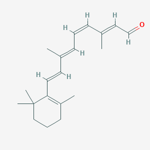 molecular formula C20H28O B022103 11-cis-Retinal CAS No. 564-87-4