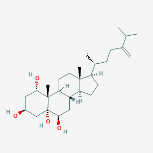 molecular formula C11H17NO2 B221044 24-Methylenecholestane-1,3,5,6-tetrol CAS No. 124596-64-1