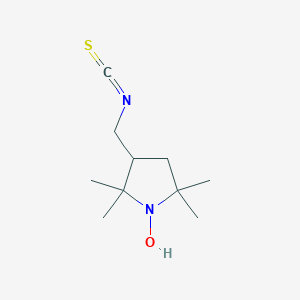 1-Hydroxy-3-(isothiocyanatomethyl)-2,2,5,5-tetramethylpyrrolidine