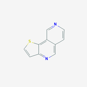 molecular formula C10H6N2S B221070 Thieno[3,2-c][2,6]naphthyridine 