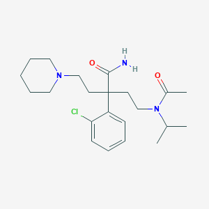 molecular formula C22H34ClN3O2 B221096 双异索米特 CAS No. 116078-65-0