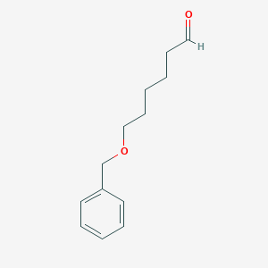 molecular formula C13H18O2 B022125 6-苄氧基己醛 CAS No. 101492-91-5