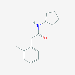 N-cyclopentyl-2-(2-methylphenyl)acetamide
