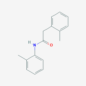 molecular formula C16H17NO B221370 N,2-bis(2-methylphenyl)acetamide 