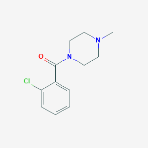molecular formula C12H15ClN2O B221385 1-(2-Chlorobenzoyl)-4-methylpiperazine 