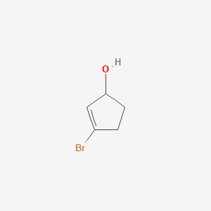 molecular formula C5H7BrO B022144 3-Bromo-cyclopent-2-enol CAS No. 109380-24-7