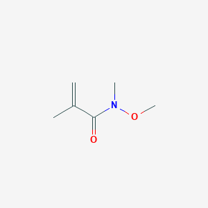 molecular formula C6H11NO2 B022145 N-Methoxy-2,N-dimethylacrylamide CAS No. 132960-14-6