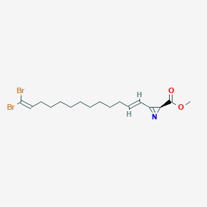 molecular formula C17H25Br2NO2 B221500 Antazirine CAS No. 170554-75-3