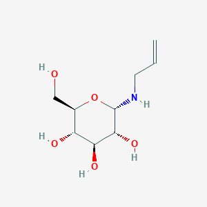 molecular formula C9H17NO5 B221538 alpha-D-Glucopyranosylallylamine CAS No. 178738-66-4