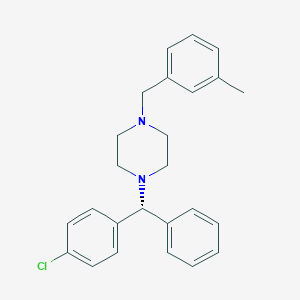molecular formula C25H27ClN2 B221595 (R)-Meclizine CAS No. 189298-48-4