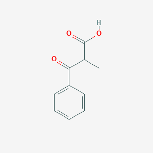 molecular formula C10H10O3 B221989 2-Methyl-3-oxo-3-phenylpropanoic acid 