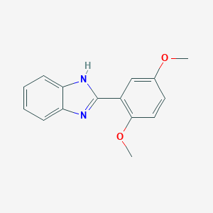 molecular formula C15H14N2O2 B222170 2-(2,5-dimethoxyphenyl)-1H-benzimidazole 