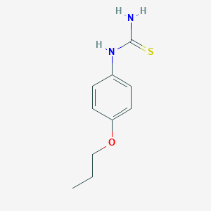 molecular formula C10H14N2OS B222211 1-(4-Propoxyphenyl)thiourea 