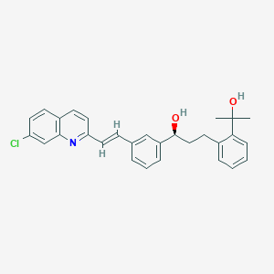 B022222 2-(2-(3(S)-(3-(2-(7-Chloro-2-quinolinyl)ethenyl)phenyl)-3-hydroxypropyl)phenyl)-2-propanol CAS No. 287930-77-2