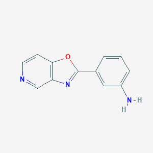 molecular formula C12H9N3O B222321 3-([1,3]Oxazolo[4,5-c]pyridin-2-yl)aniline 