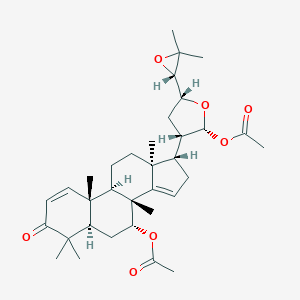 molecular formula C34H48O7 B222363 Bruceajavanin A CAS No. 161043-66-9