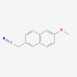 molecular formula C13H11NO B022237 2-(6-甲氧基萘-2-基)乙腈 CAS No. 71056-96-7