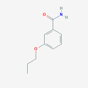 molecular formula C10H13NO2 B222388 3-Propoxybenzamide 