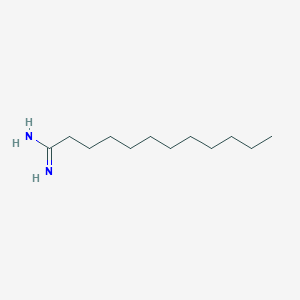 molecular formula C12H26N2 B022246 十二酰胺 CAS No. 100392-19-6