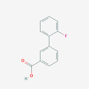molecular formula C13H9FO2 B022265 2'-Fluorobiphenyl-3-carboxylic acid CAS No. 103978-23-0