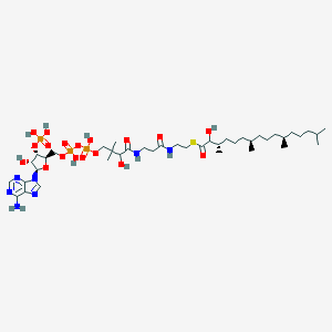 molecular formula C41H74N7O18P3S B222727 2-Hydroxyphytanoyl-CoA CAS No. 172787-73-4