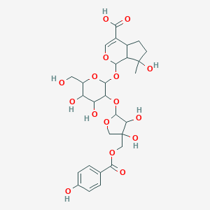 molecular formula C28H36O16 B223204 Inerminoside D CAS No. 160492-63-7