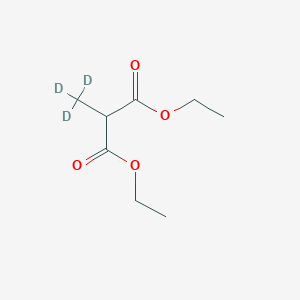 molecular formula C8H14O4 B022331 Diethyl Methyl-d3-malonate CAS No. 54840-57-2