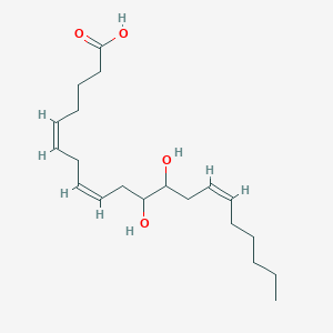 molecular formula C20H34O4 B223318 11,12-二羟基-5Z,8Z,14Z-二十碳三烯酸 CAS No. 192461-95-3