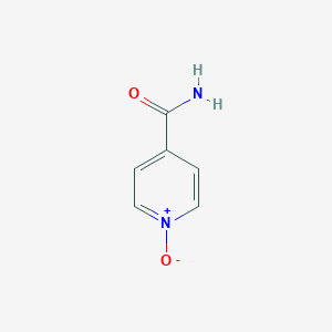 molecular formula C6H6N2O2 B022338 Isonicotinamide 1-oxide CAS No. 38557-82-3
