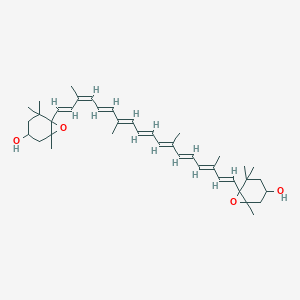 molecular formula C40H56O4 B223514 顺式-紫黄质 CAS No. 1263-54-3