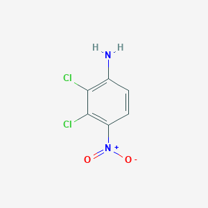 molecular formula C6H4Cl2N2O2 B223529 2,3-二氯-4-硝基苯胺 CAS No. 1331-14-2