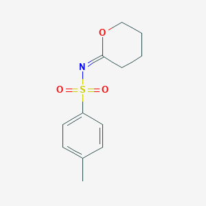 B223564 4-Methyl-N-(tetrahydro-pyran-2-ylidene)benzenesulfonamide CAS No. 1468-27-5